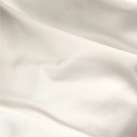 Lulus Likely Lover Ivory Satin Asymmetrical Cowl Neck Romper - Picture 3 of 7